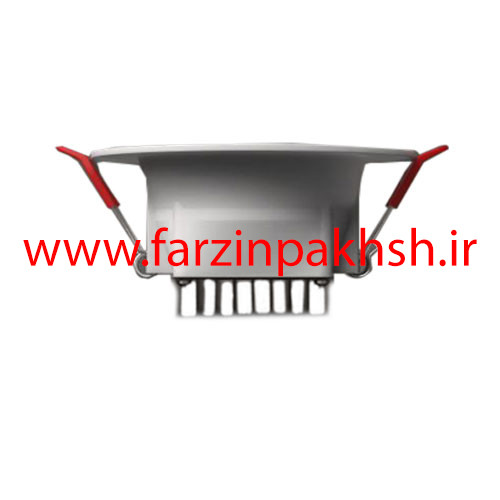 چراغ پنلی SMD توکار 9 وات دایره ای پارس شعاع توس مدل دیپاریس