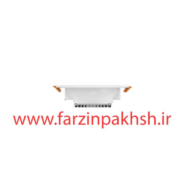 چراغ پنلی SMD توکار 12 وات دایره ای پارس شعاع توس مدل سولاریس