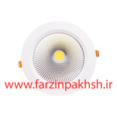 چراغ پنلی COB توکار 80 وات نمانور مدل رعد