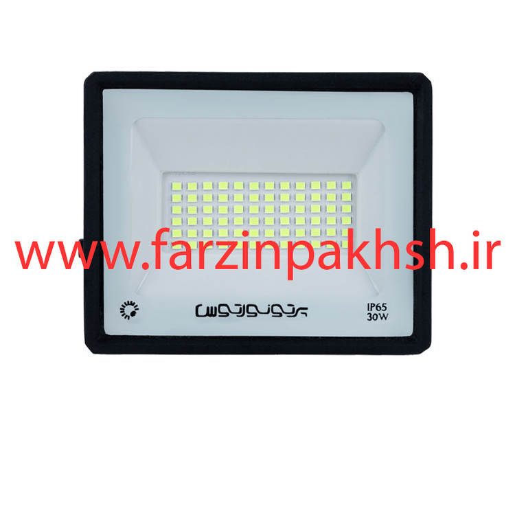 پروژکتور رنگی 30 وات پرتو نور توس مدل هانیس