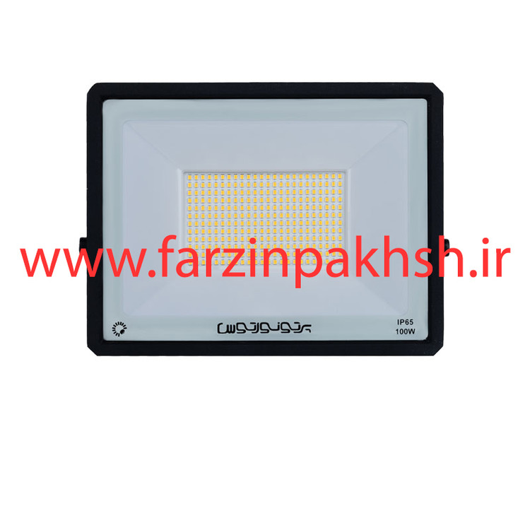 پروژکتور رنگی 100 وات پرتو نور توس مدل هانیس