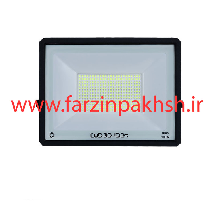 پروژکتور رنگی 100 وات پرتو نور توس مدل هانیس