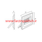 پروژکتور 300 وات پرتو نور توس مدل هانیس