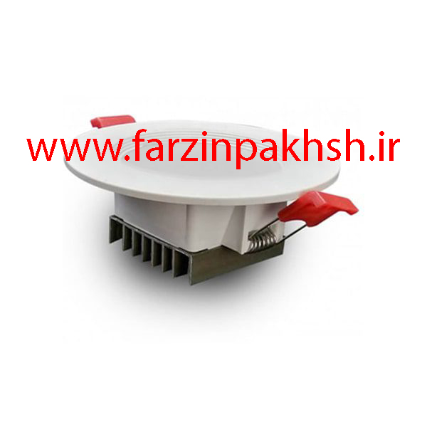 چراغ پنلی SMD توکار 7 وات دایره ای شاه چراغ مدل روناک