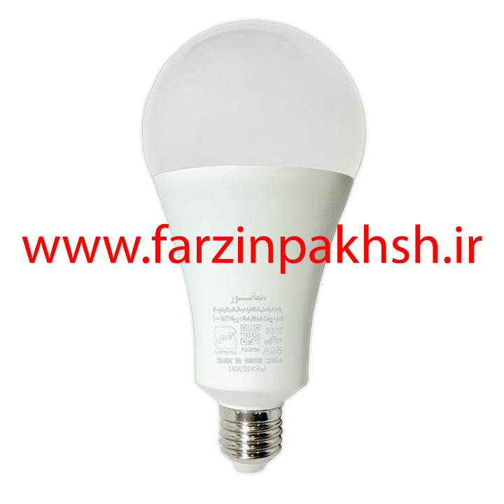 لامپ LED حبابی 25 وات نمانور
