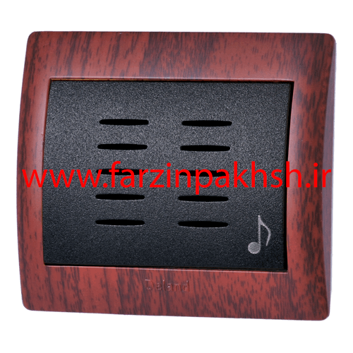 کلید زنگ ملودی توکار دلند مدل آریا چوب ماهاگونی