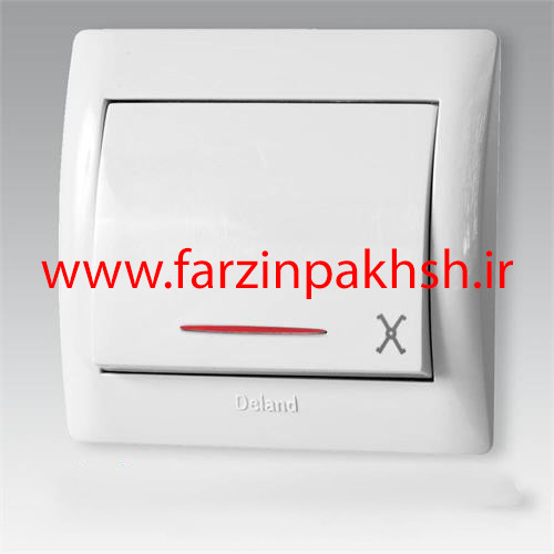 کلید تبدیل توکار دلند مدل آریا سفید