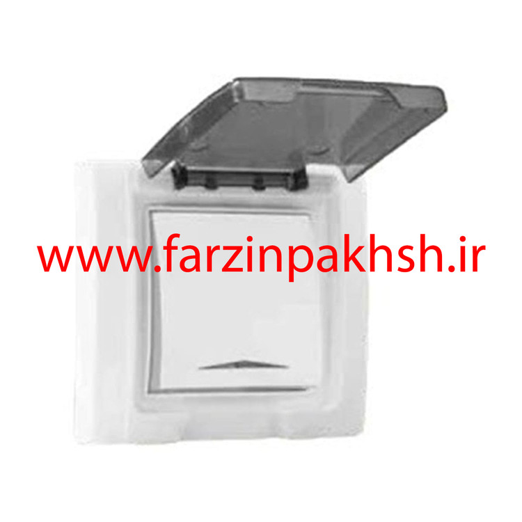 کلید یک پل توکار دلند مدل سیلور بارانی