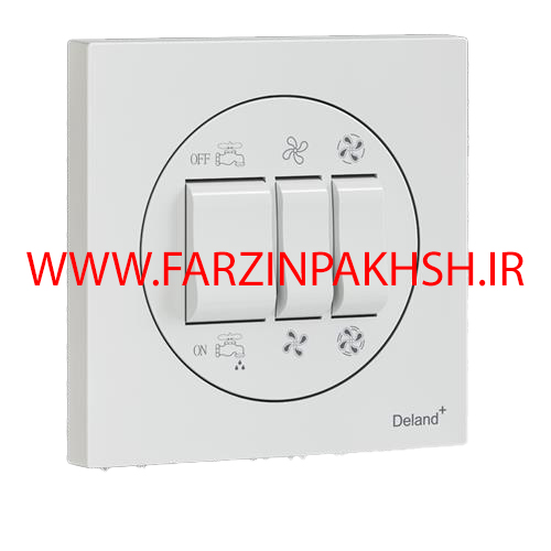 کلید کولر(جدید) توکار دلند مدل آوا