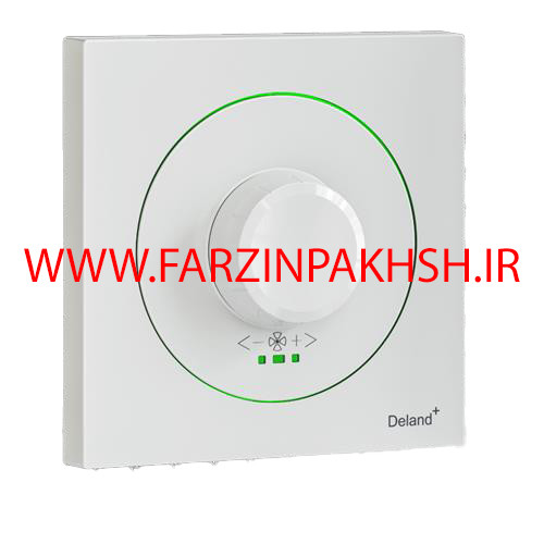 کلید دیمر فن (جدید) توکار دلند مدل آوا