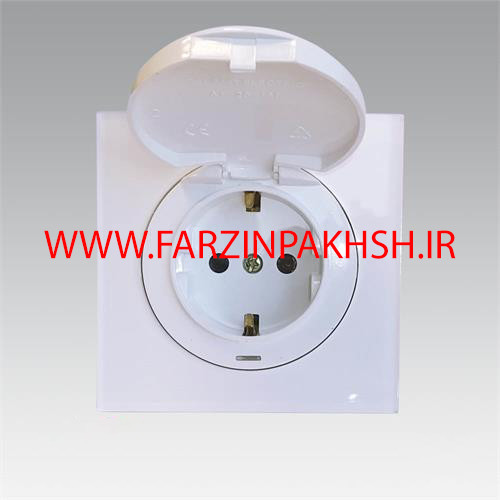 پریز ارت درب دار توکار دلند مدل آوا