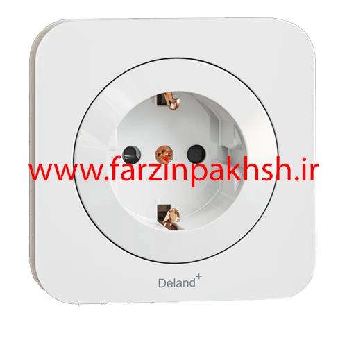 پریز برق فیش آنتن توکار دلند مدل آدا