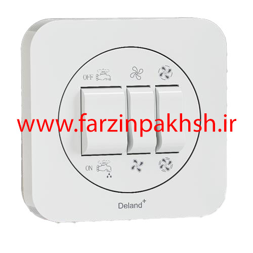 کلید کولر (جدید) توکار دلند مدل آدا