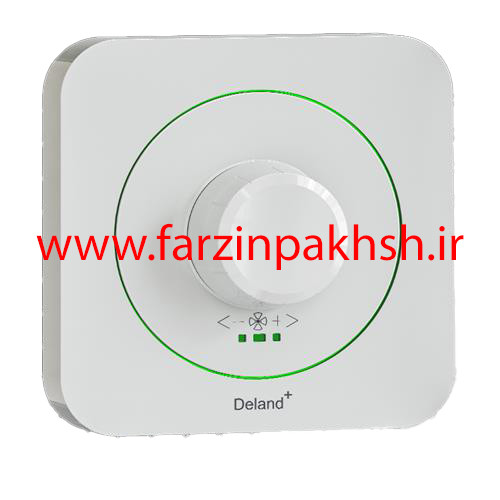 کلید دیمر فن (جدید) توکار دلند مدل آدا