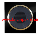 پریز زنگ اخبار (بیزر) توکار دلند مدل آوا پلکسی قاب مشکی