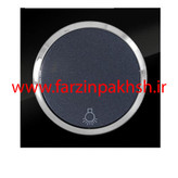 کلید شاسی راه پله توکار دلند مدل آوا پلکسی قاب مشکی