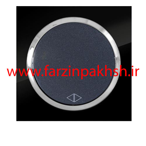 کلید کراکس (صلیبی) توکار دلند مدل آوا پلکسی قاب مشکی