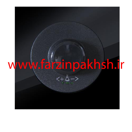 کلید دیمر لامپ توکار دلند مدل آوا پلکسی قاب مشکی