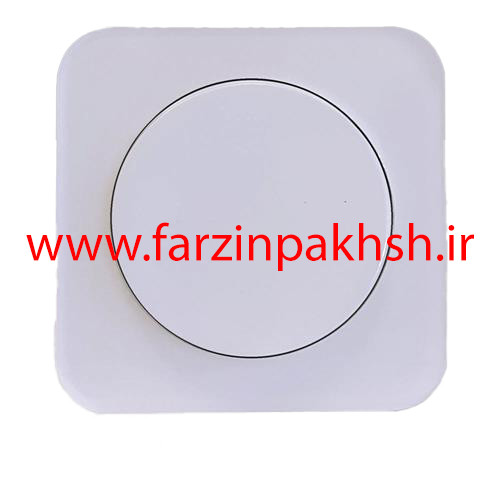 کلید یک پل توکار دلند مدل آدا پلکسی قاب سفید