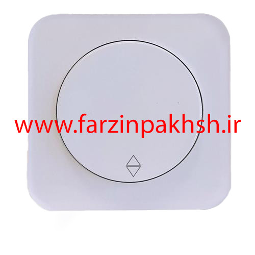 کلید تبدیل توکار دلند مدل آدا پلکسی قاب سفید