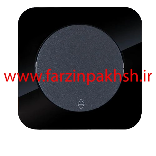کلید تبدیل توکار دلند مدل آدا پلکسی قاب مشکی