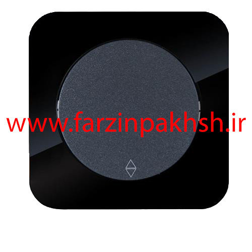 کلید تبدیل توکار دلند مدل آدا پلکسی قاب مشکی