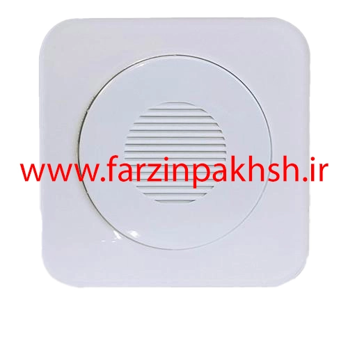 پریز زنگ اخبار(بیزر) توکار دلند مدل آدا پلکسی قاب سفید