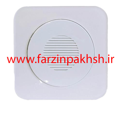 پریز زنگ اخبار(بیزر) توکار دلند مدل آدا پلکسی قاب سفید