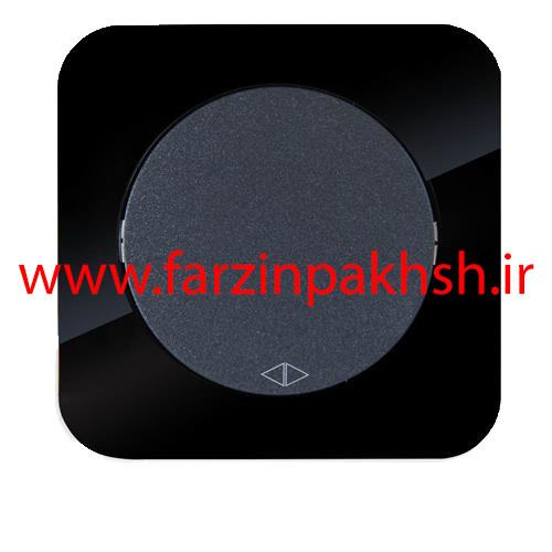 کلید کراکس (صلیبی) توکار دلند مدل آدا پلکسی قاب مشکی
