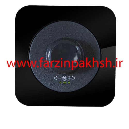 کلید دیمر فن توکار دلند مدل آدا پلکسی قاب مشکی