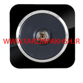 پریز برق فیش بلندگو توکار دلند مدل آدا پلکسی قاب مشکی