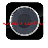 پریز زنگ اخبار (بیزر) توکار دلند مدل آدا پلکسی قاب مشکی