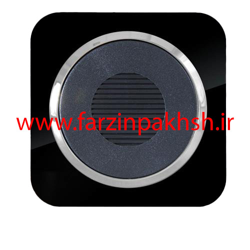 پریز زنگ اخبار (بیزر) توکار دلند مدل آدا پلکسی قاب مشکی