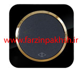 کلید کراکس (صلیبی) توکار دلند مدل آدا پلکسی قاب مشکی