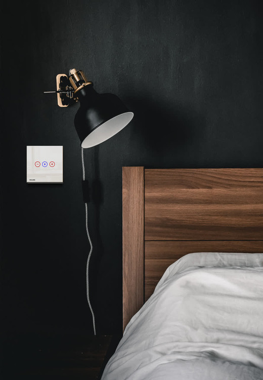 کلید دیمر لمسی توکار سولانا مدل سفید