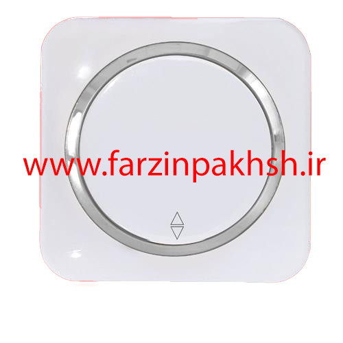 کلید تبدیل توکار دلند مدل آدا پلکسی قاب سفید