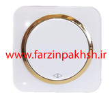 کلید کراکس (صلیبی) توکار دلند مدل آدا پلکسی قاب سفید