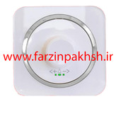 کلید دیمر لامپ (800w) توکار دلند مدل آدا پلکسی قاب سفید