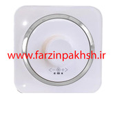 کلید دیمر فن (800w) توکار دلند مدل آدا پلکسی قاب سفید