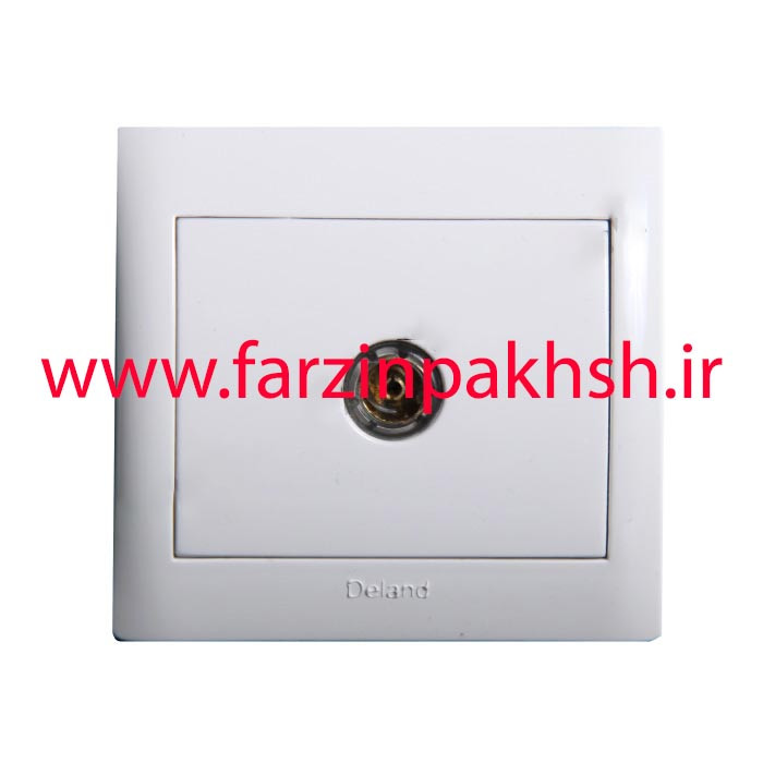 پریز فیش آنتنSAT توکار دلند مدل آریا سفید