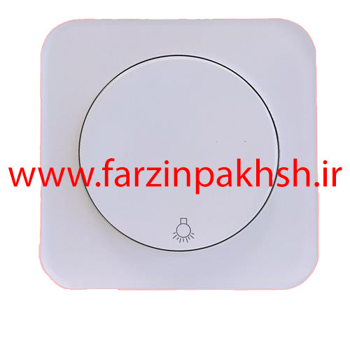 کلید و پریز توکار دلند مدل آدا پلکسی سفید