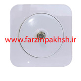 کلید و پریز توکار دلند مدل آدا پلکسی سفید