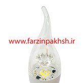 لامپ اشکی 7 وات نمانور مدل کریستالی