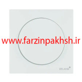 کلید و پریز توکار سفید دلند مدل آوا