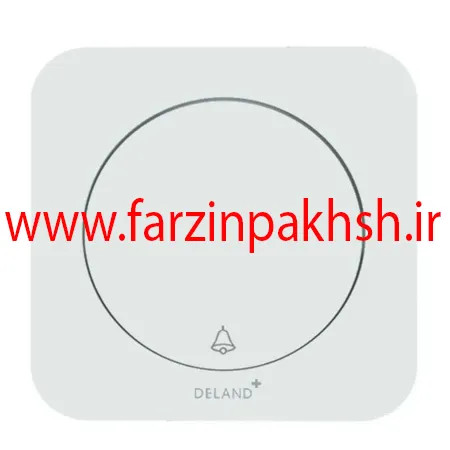 کلید شاسی زنگ توکار دلند مدل آدا