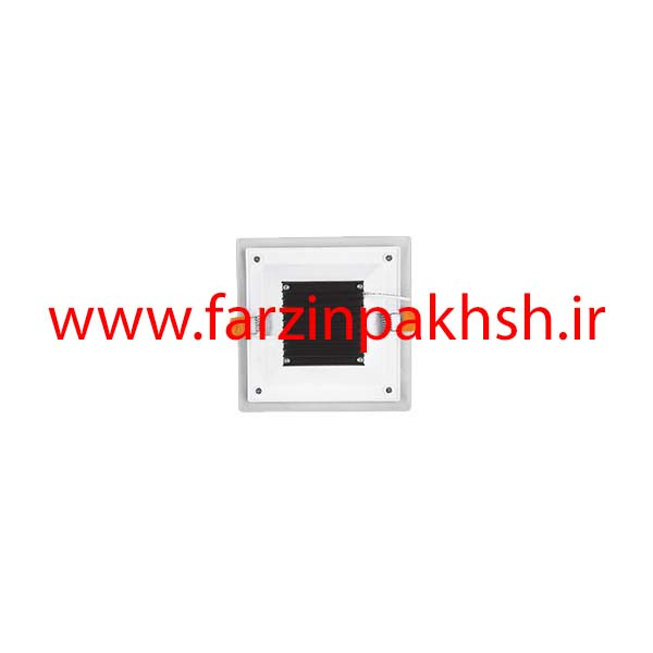 چراغ پنلی SMD توکار 12 وات مربعی پارس شعاع توس مدل گلاریس