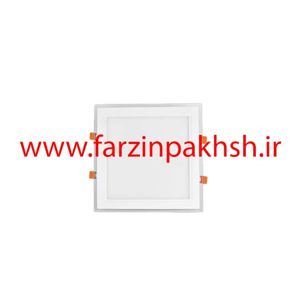 چراغ پنلی SMD توکار 30 وات مربعی پارس شعاع توس مدل گلاریس