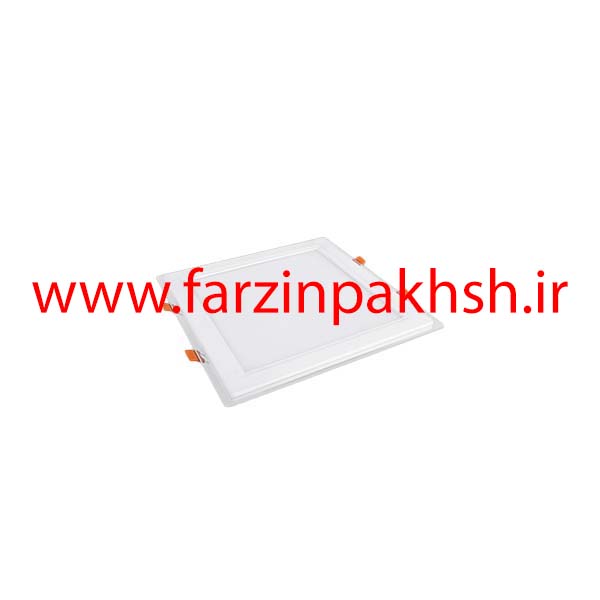 چراغ پنلی SMD توکار 30 وات مربعی پارس شعاع توس مدل گلاریس