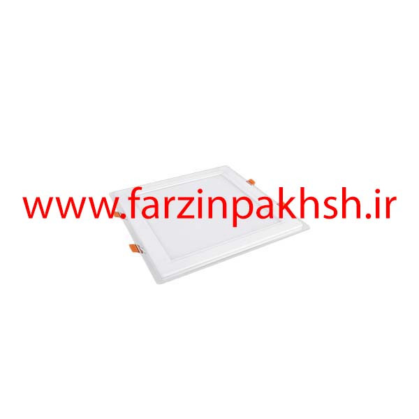چراغ پنلی SMD توکار 30 وات مربعی پارس شعاع توس مدل گلاریس