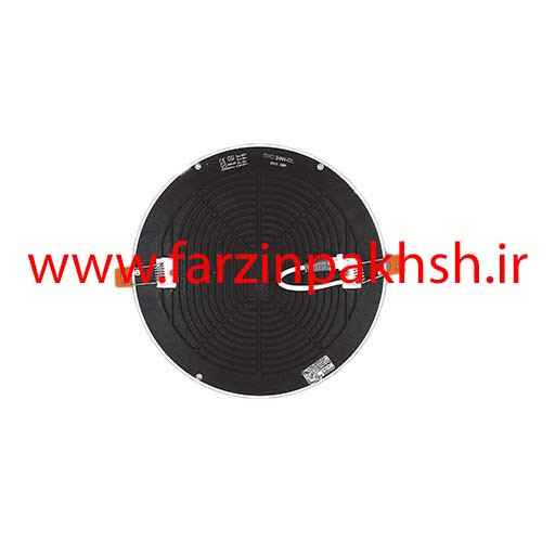 چراغ پنلی SMD توکار 18 وات دایره ای پارس شعاع توس مدل اسلیم